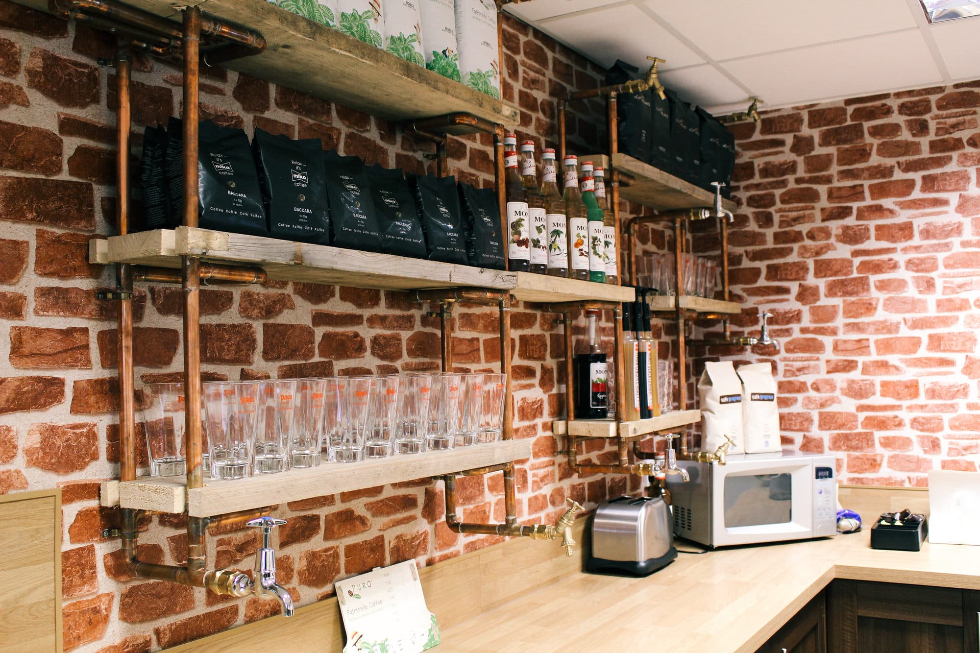 Kitchen at Miko Coffee