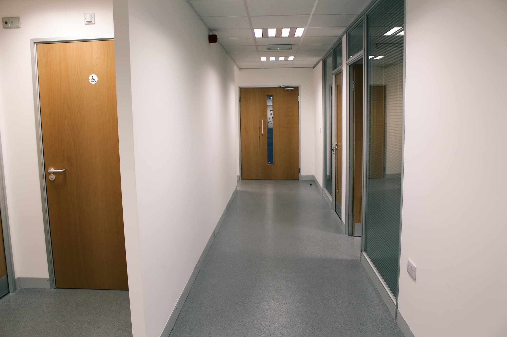Brooksbank Valves Office Mezzanine Corridor