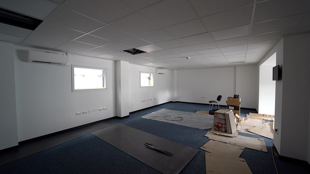 Ground Floor Office Facilities Taking Shape