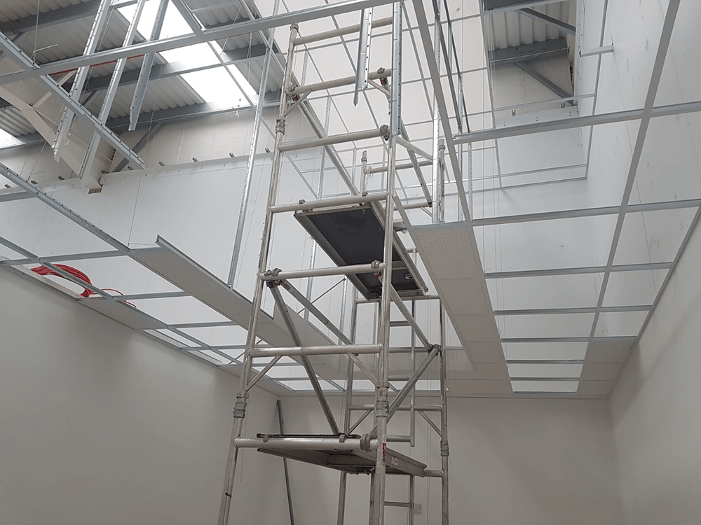 Ceiling Grid Installation