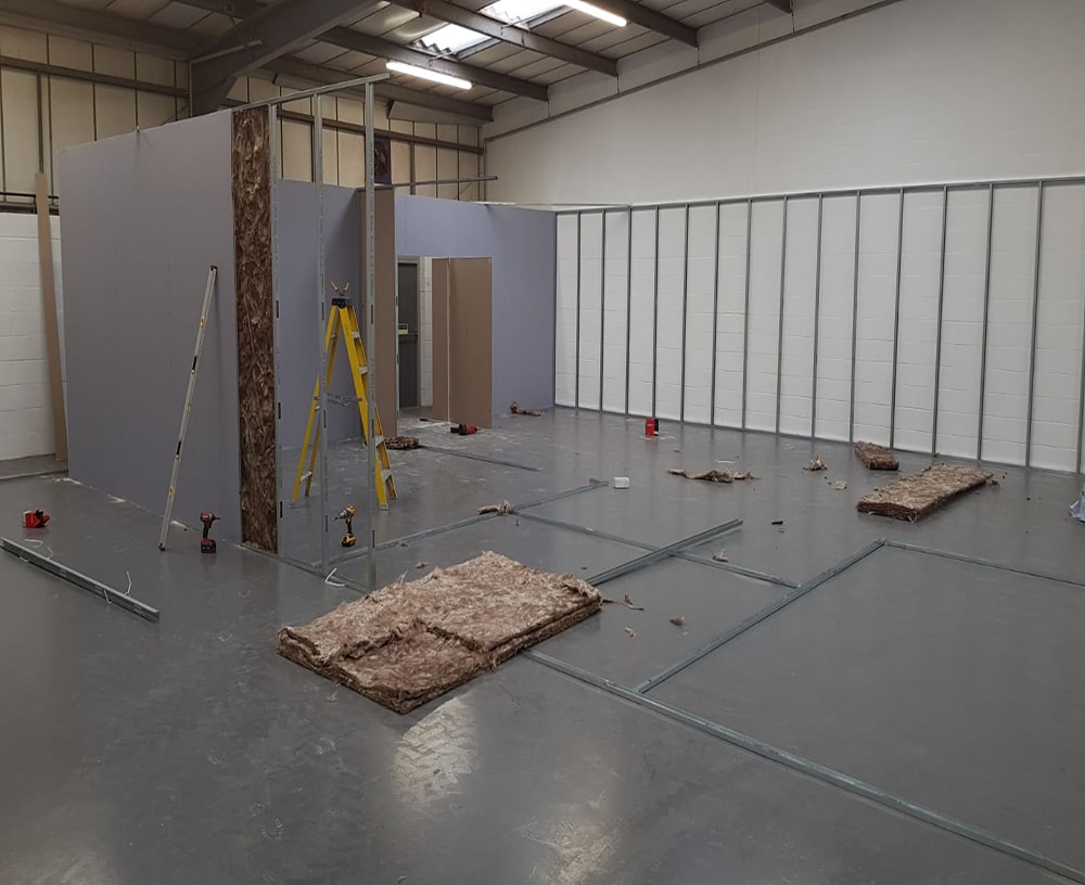 Partition Install Commences At Lubbering