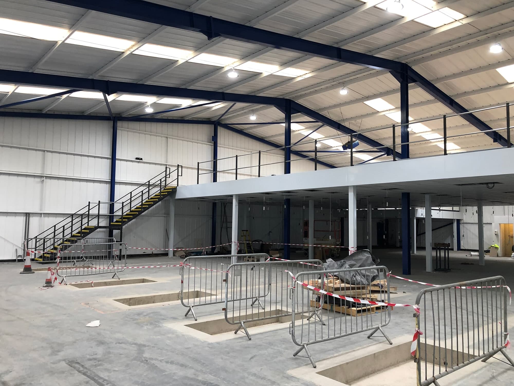 Production Mezzanine Nearing Completion