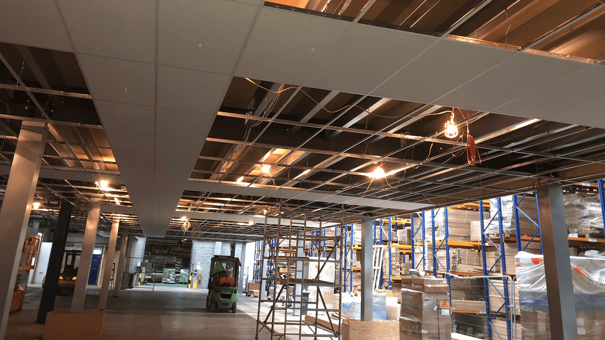 Suspended Ceiling & Electrical Install