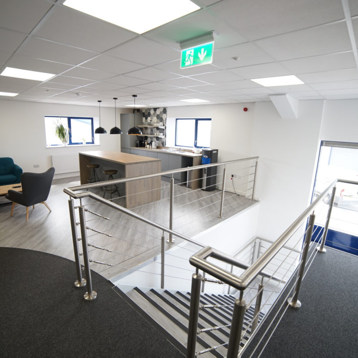 Office Breakout Area with Kitchen Facilities